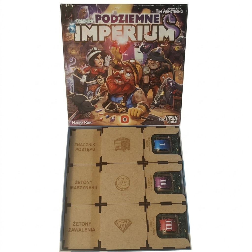 Podziemne imperium - Insert do gry