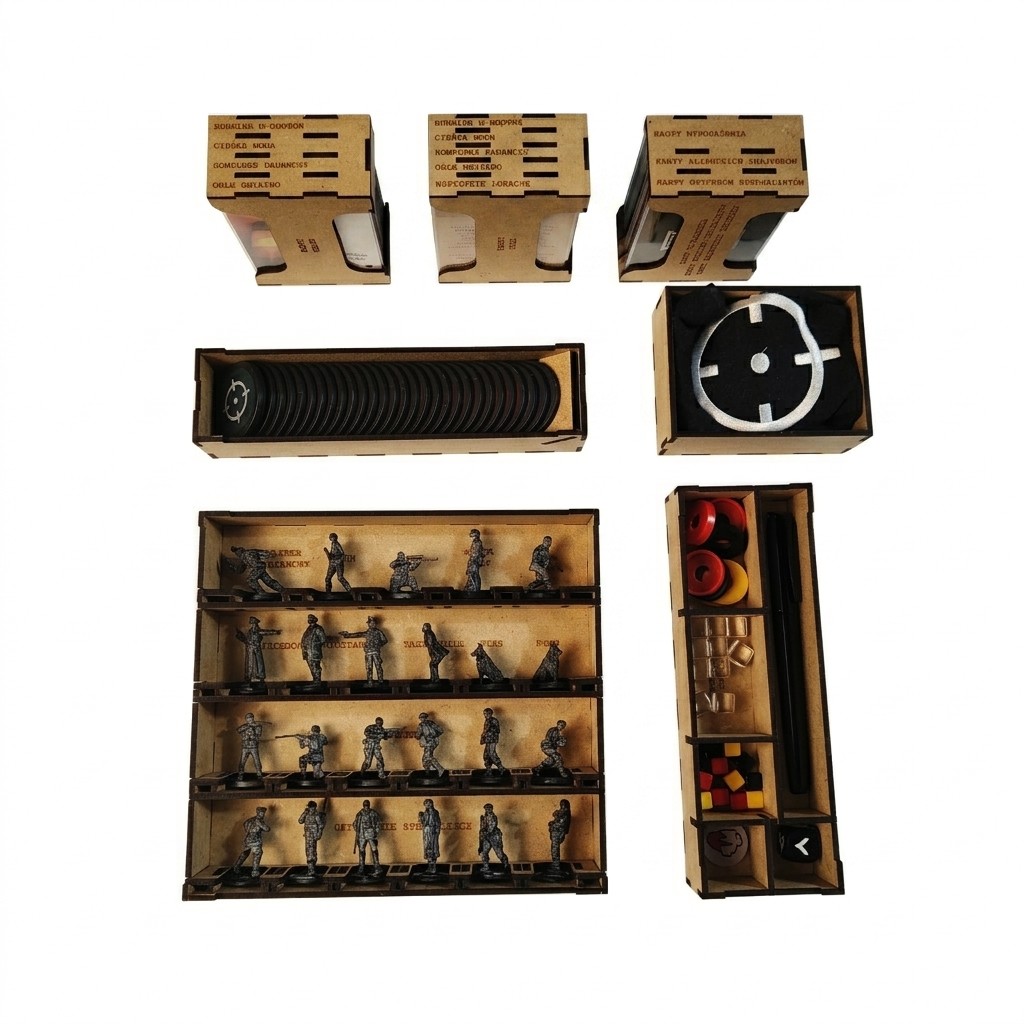 Sniper Elite: Gra planszowa - Insert do gry