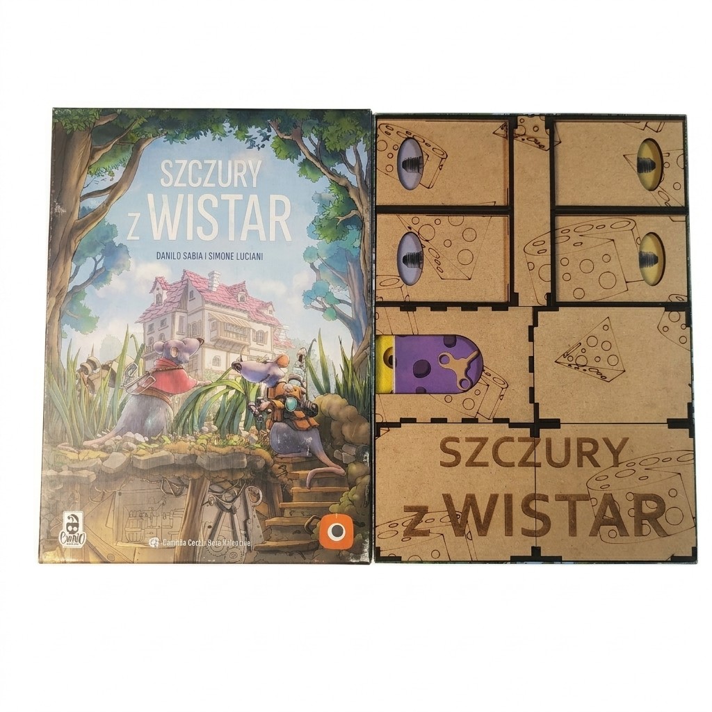 Szczury z Wistar - Insert do gry 