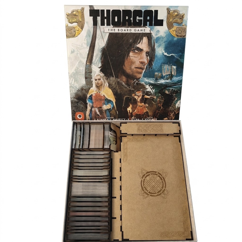 Thorgal: Gra planszowa (edycja Gamefound) - Insert do gry 